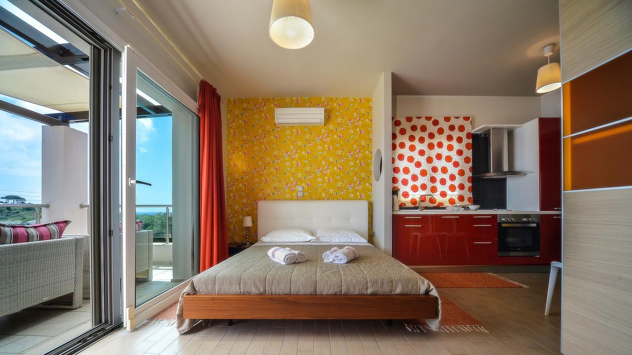 Sea View Suite With Pool Gaios Luaran gambar